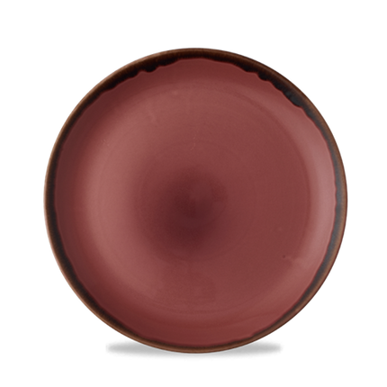 Dudson Harvest Plum coupebord 21,7 cm – pruimpaars porseleinen bord voor fine dining