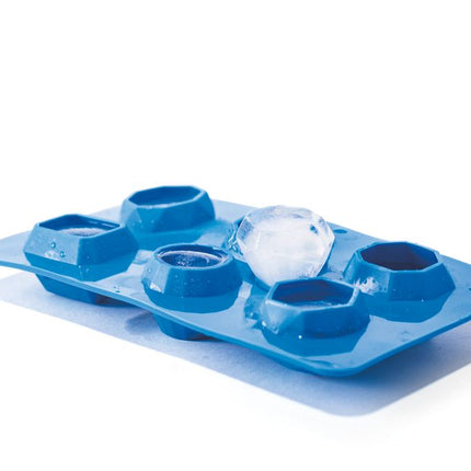 Hendi ijsblokjesvorm silicone – 6 edelsteenvormige ijsblokjes voor cocktails in bar en restaurant