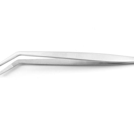 Hendi pincet gekromd RVS 160 mm – korte gebogen pincet voor amuses en fijne garnering in de keuken