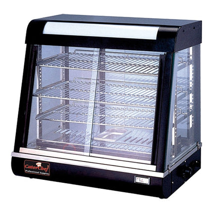 Warmhoudvitrine Zwart 70 cm – EMGA