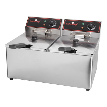 Friteuse 08L + 08L (2*230V)