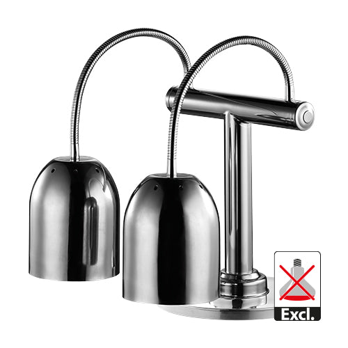 Warming Lamp Duo (Stainless Steel)