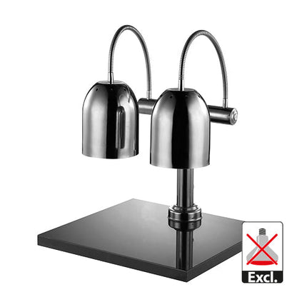 Heat Lamp Duo W/Plateau