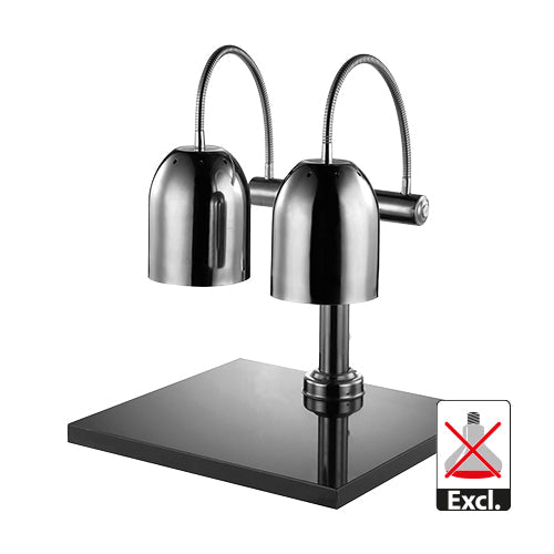 Heat Lamp Duo W/Plateau