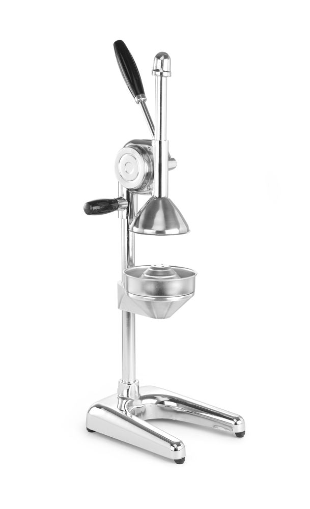 Citrus press lever model chrome-plated with stainless steel pressing bowl and cone 1/box
