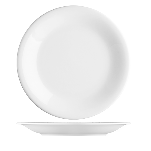 Benedikt Princip COUP bord Ø 31 cm – randloos porseleinen bord voor fine dining