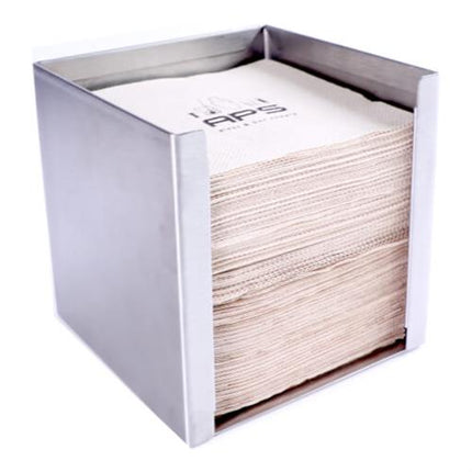 Napkin Holder Stainless Steel 11 cm x 11 cm x 11 cm