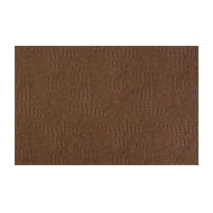 Bonbistro Layer placemat 45x30 cm bruin lederlook – afneembare placemat voor restaurant en hotel