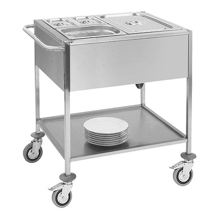 Bain-Marie Trolley 2/1 GN-200 mm