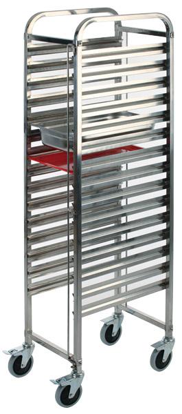 APS trolley GN 1/1 55 x 38,5 cm h 177 cm – serveerwagen voor keuken en cateringservice