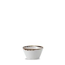 Dudson Harvest Natural sausschaaltje 90 ml – naturel porseleinen sausschaaltje voor de horeca