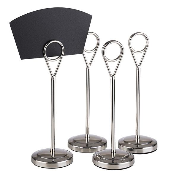 APS table stands set – tafelnummerhouders voor bediening in restaurant en café