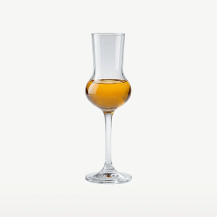 Luigi Bormioli Atelier grappaglas 80 ml – klein proefglas voor grappa en likeur in restaurants