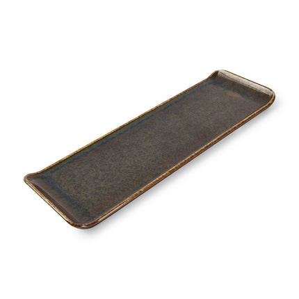 Bonbistro | Serveerschaal 30x9,5cm groen Cirro 6/Box – Fine Dining & Living