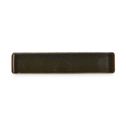 Bonbistro | Serving Dish 46.5x9.5cm Green Cirro 6/Box