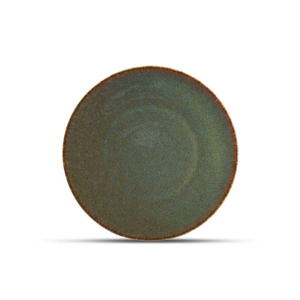 Bonbistro | Plat bord 21cm groen Cirro 6/Box – Fine Dining & Living