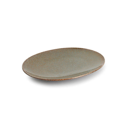 Bonbistro | Plat bord 24x17cm groen Cirro 4/Box