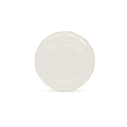 BONBISTRO | Plat bord 20,5cm met gouden rand Retro 6/box – Fine Dining & Living
