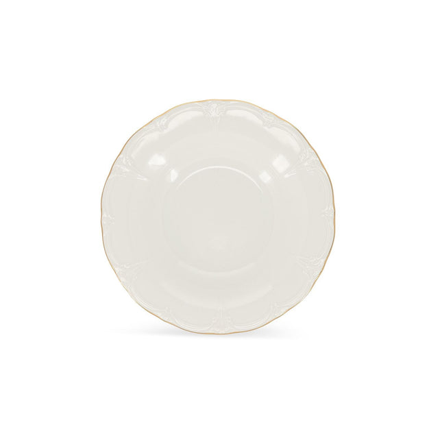 BONBISTRO | Diep bord 23,5/14xH4cm gouden rand Retro 6/box – Fine Dining & Living