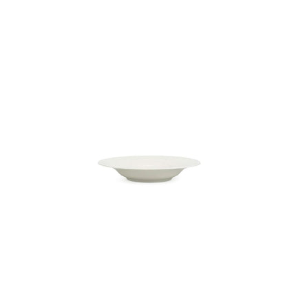 BONBISTRO | Deep plate 23.5/14xH4cm ivory Retro 6/box