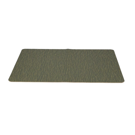 Bonbistro Layer placemat 43x30 cm groen structuur – detailfoto reliëf voor horeca tafeldekking