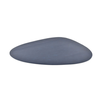 Bonbistro Layer placemat 45x37 cm blauw lederlook – detail van de structuur voor horecatafels