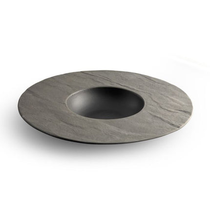 Chic | Diep bord 28.5/12xH3,5cm black Livelli 3/Box