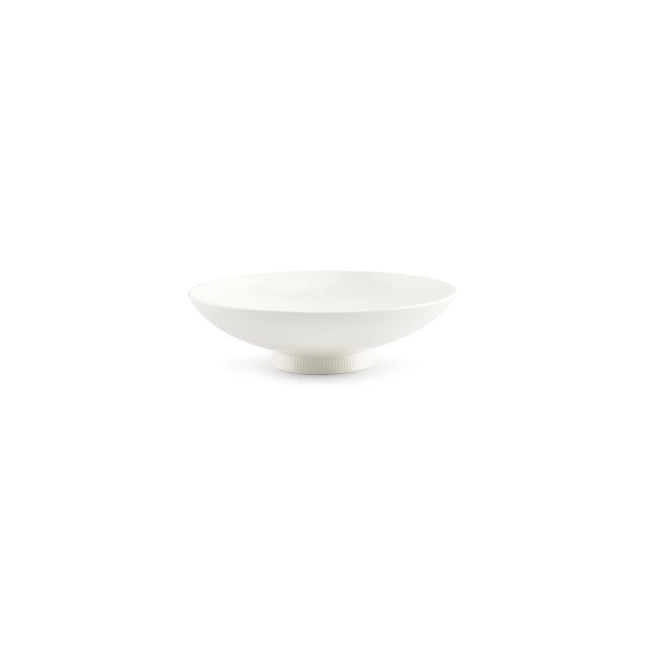 CHIC | Diep bord 20,5xH6cm white Lina 4/box
