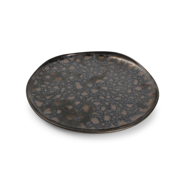 Chic | Plat bord 27cm gold flaked Nobile 4/Box – Fine Dining & Living