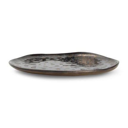 Chic | Plat bord 27cm gold flaked Nobile 4/Box