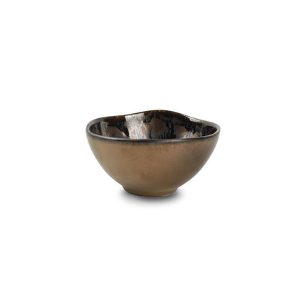 Chic | Bowl 11xH5.5cm gold flaked Nobile 4/Box