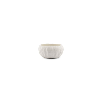 Chic Kom Arte 11,5 cm wit – zijaanzicht porselein