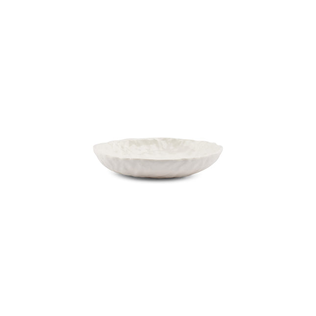 Chic Kom Arte 20 cm wit – zijaanzicht porselein