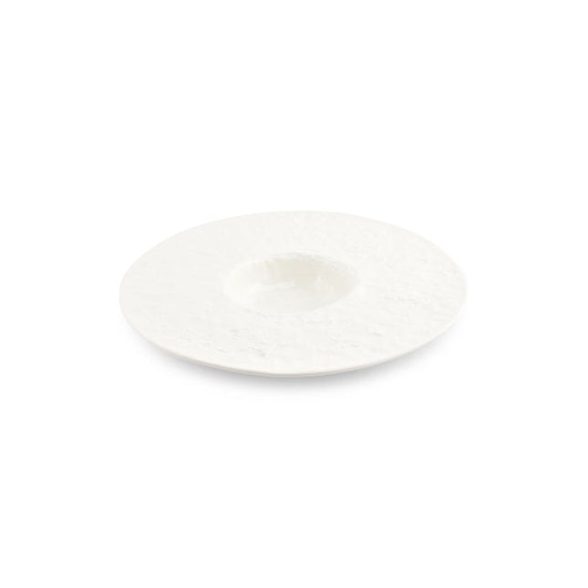 CHIC | Diep bord 32,5/11,5xH4,5cm wit Arte 4/box