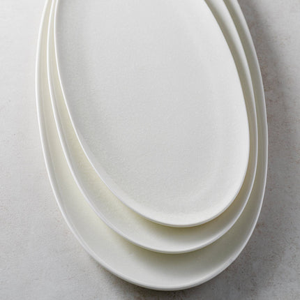 CHIC | Serveerschaal 46x20cm white Contour 1/box