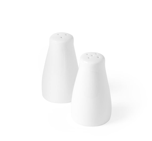 Peper- en Zoutstrooier Setwit porselein 1/box