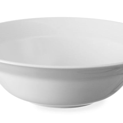 Saladeschaal 250x70 mm Saturnwit porselein 1/box