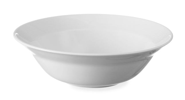 Saladeschaal 250x70 mm Saturnwit porselein 1/box