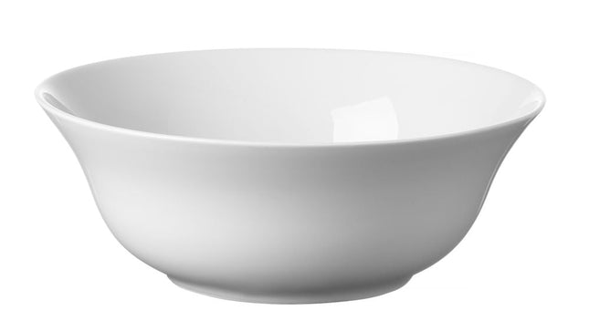 Hendi Delta saladeschaal 270 mm – grote witte porseleinen slakom voor horeca en partyservice