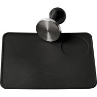 APS tampermat 15 x 20 cm rubber - aandrukmat voor espressobereiding