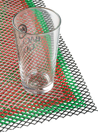 APS Sani Dry loper transparant 12,5 m - antislip mat voor keuken en bar