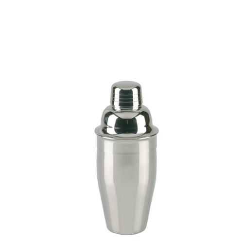 Cocktail shaker polished 3 pcs 330 ml