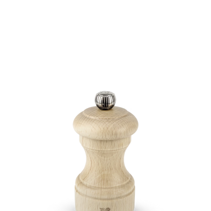 Peugeot Bistro pepermolen naturel 10 cm – compacte houten pepermolen voor op tafel in het restaurant