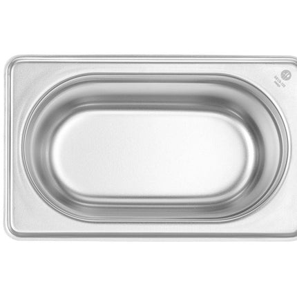 Gastronormbakrvs 1/9 100 mm Budget Line 1/box