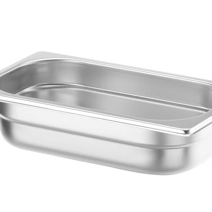Hendi GN-bak 1/4 65 mm rvs Profi Line – kleine gastronormbak van bovenaf voor buffet en keuken