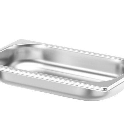 Hendi GN-bak 1/4 40 mm rvs Profi Line – vlakke gastronormbak voor serveren in de horeca