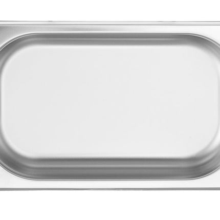 Hendi gastronormbak 1/4 40 mm Profi Line – close-up van de professionele rvs afwerking