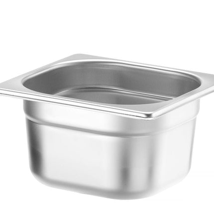 Gastronormbak rvs 1/6 100 mmProfi Line 1/box