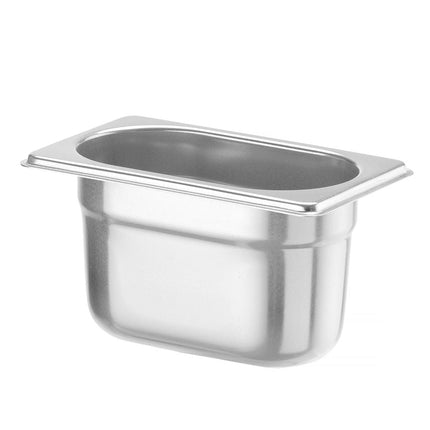 Gastronormbak rvs 1/9 100 mmProfi Line 1/box