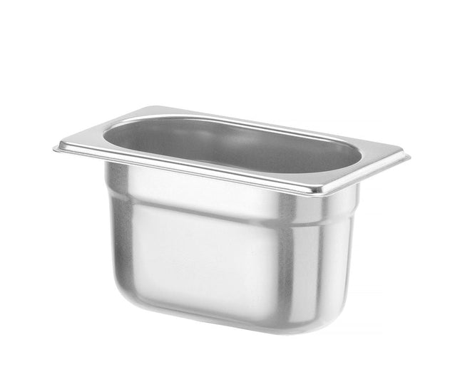 Gastronormbak rvs 1/9 100 mmProfi Line 1/box